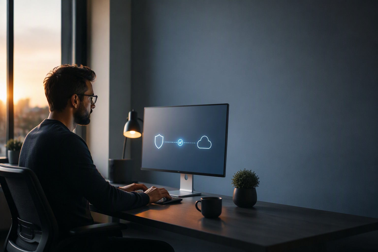 Administrator connecting WordPress to a publishing dashboard